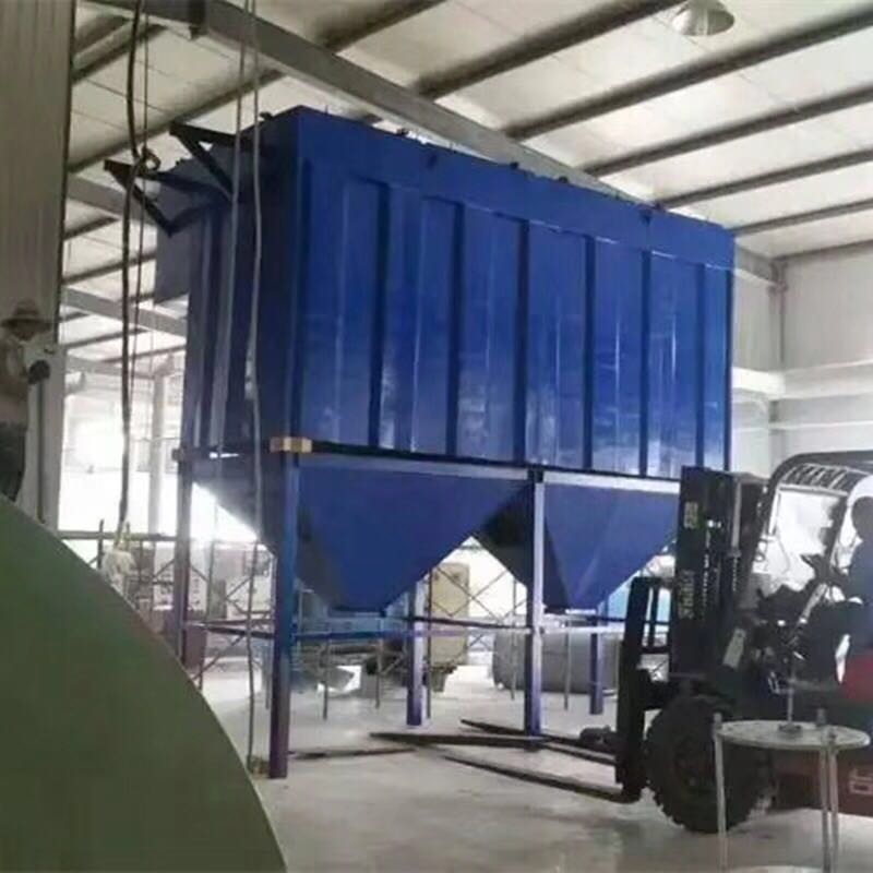 脉冲除尘器除尘现场照片